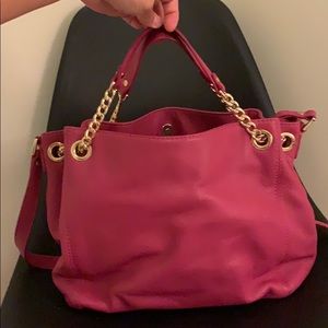Michael Kors raspberry purse